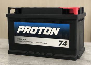 Akumulator 74Ah 620A EN PROTON PRAWY PLUS wysoki