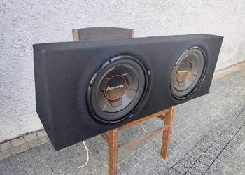 Skrzynia basowa bassowa tuba dual 2x Pioneer TS-W306R, Wysyłka darmowa