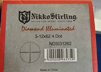 Luneta Nikko Stirling 3-12x52 nieużywana !