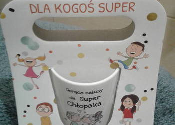 Kubek z napisem Dla Super Chłopaka.