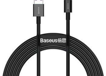Kabel USB type-C 6A 66W 2m QC 3.0 Baseus szybkie ładowanie