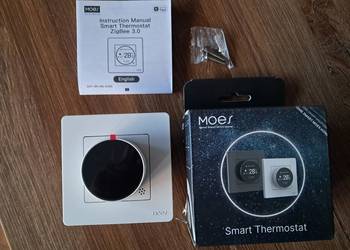 nowy inteligentny termostat Moes z serii star ring uszkodzone opakowanie