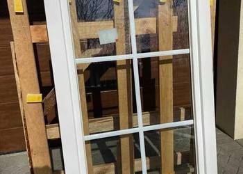 Okna drewniane - skrzydło prawe/lewe, szyba jednokomorowa zespolona