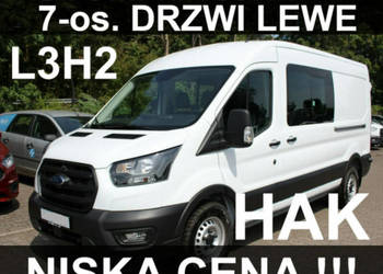 Ford Transit Automat 165KM Drzwi Lewe Bi-Xenony Niska Cena 7-os. NiskaCena…