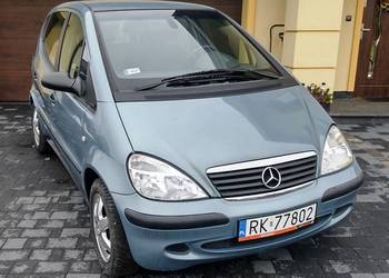 Mercedes A160 benzyna, 2002 r. 127 tys km, Stan Bardzo dobry