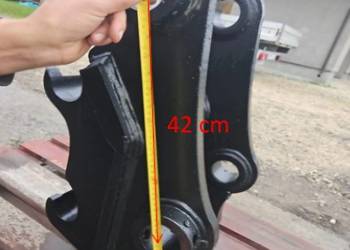 Szybkozłącze mechaniczne do koparki sworznie fi 65mm.