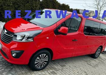 Opel Vivaro DŁUGI 9-osobowy Serwisowany STAN Perfekcyjny