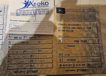 pozostałości od perzyczepy dokumenty