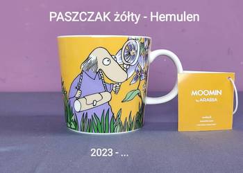 MUMINKI kubek Moomin Arabia Finland - PASZCZAK - naklejka i zawieszka