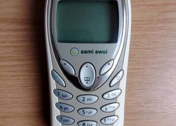 Kolekcjonerski SIEMENS A52, unikatowa edycja Sami Swoi (PLUS GSM) z 2003 r.