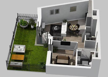 Mieszkanie 39.4m2 Wrocław