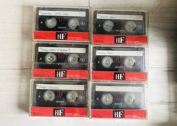 Kaseta magnetofonowa SONY HF 5 sztuk 90 min