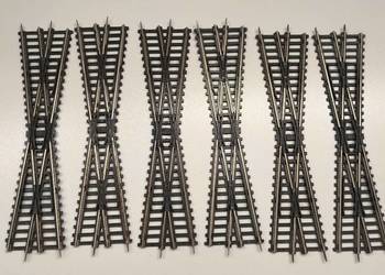 PIKO H0 TORY - SKRZYŻOWANIE 6SZT.