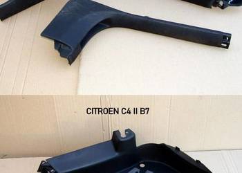 OSŁONA NAKŁADKA PROGU TYLNEGO LEWA PRAWA CITROEN C4 II B7 2012r
