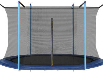 Siatka ochronna wewnętrzna na trampolinę 8 ft 6 słupków 244-250 cm