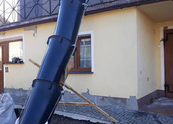 WYNAJEM Rekaw Lej Zsyp na GRUZ 5m Solidny plastikowy 20zl