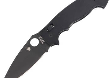 Nóż składany Spyderco Manix 2 XL Black G10, Black DLC CPM S30V by Eric Gle…