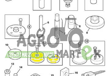 892/01156, 892-01156 NARZĘDZIE SERWISOWE JCB