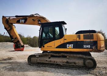 koparka gąsienicowa CAT 324 D LN 2007