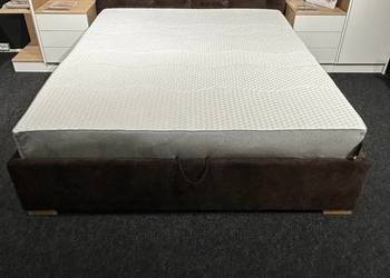 Łożko tapicerowane 160x200 z pojemnikiem WYPRZEDAŻ