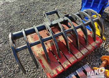 Grabie zrywaki HardLife 152cm do koparki do 10 ton Miller fi 60 karczownik