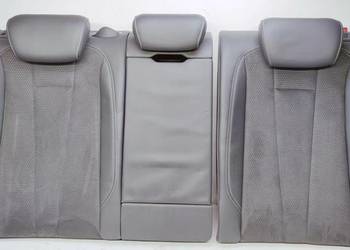KANAPA OPARCIE TYŁ SKÓRA MATERIAŁ AUDI A4 B9