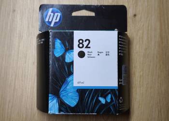 TUSZ HP 82 BLACK CH565A 69ML ORYGINAŁ W PUDEŁKU