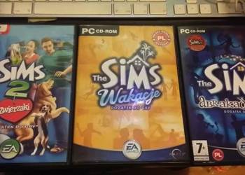 Sims 2 dodatek Zwierząta Rozrywka Rodzinna Sims Wakacje Abra