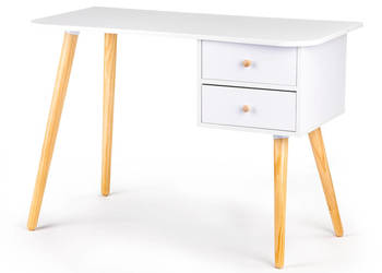 Nowoczesne biurko komputerowe stolik 2 szuflady ModernHome