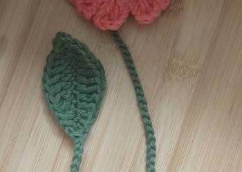 Zakładka do książki ręcznie robiona na szydełku handmade