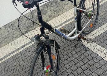 Rower miejski Rabeneick– solidny niemiecki, z koszykiem – 650 zł