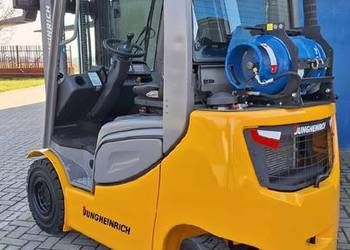 Jungheinrich TFG 316 z 2019r UDT Triplex przesuw wolny skok wózek widłowy