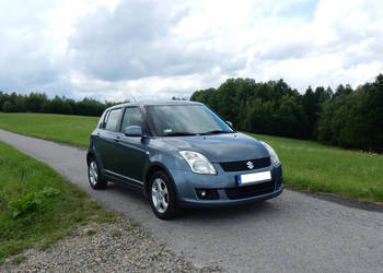 Samochód Suzuki Swift 4 mk6 1.3 4x4 2010 szary niebieski klimatyzacja