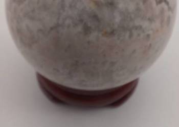 Kolekcja naturalny Ametyst szewron a#87 kula sfera 37mm