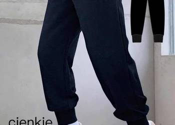 Spodnie czarne chłopięce