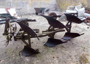 Pług obrotowy 3 skibowy obracany mechanicznie do poprawek Zabytek