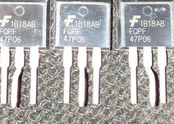 FQPF47P06 oryginał Firchild/ONSEMI Pmos  -60V,-47/-21.2A 62W; TO220FP