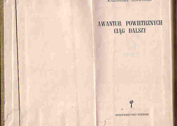 (4416) AWANTUR POWIETRZNYCH CIĄG DALSZY – KAZIMIERZ SŁAWIŃSKI