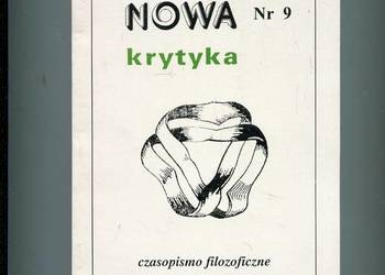 Nowa Krytyka Czasopismo filozoficzne Nr 9 /1998