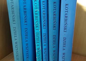 Kotarbiński Dzieła wszystkie Ontologia logiki robocie Prakseologia 1-6