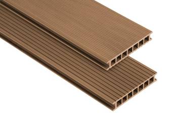 Deska tarasowa kompozytowa 145x25mm - kolor : dąb lindberg