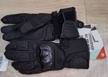 Rękawice motocyklowe skórzane OZONE RIDE II  - czarne, rozm. L, nowe