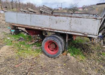 Przyczepa mocna konstrukcja burty z nadkładkami max 5 ton