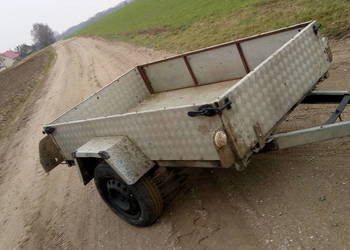 Przyczepka lekka 750kg zarejestrowana Przyczepka lekka 750kg zarejestrowana