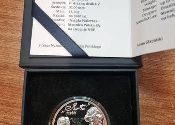 10 ZŁOTYCH 2025r Srebro - W POLSKĘ WIERZĘ - PIEŚŃ ROTA