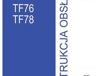 New Holland TF 78 76 TF76 TF78 Instrukcja