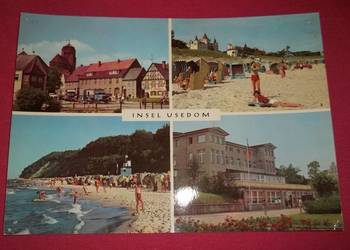 Pocztówka, widokówka Insel Usedom
