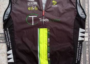 Marcello Bergamo Italy bezrękawnik rowerowy kolarski męski XXL nowy