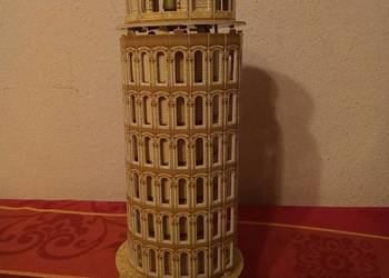 Krzywa wieża Piza puzzle 3D