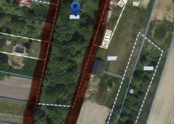 Działka 56 arów, 26 budowlanej, asfalt, media, las, Jura , pustynia